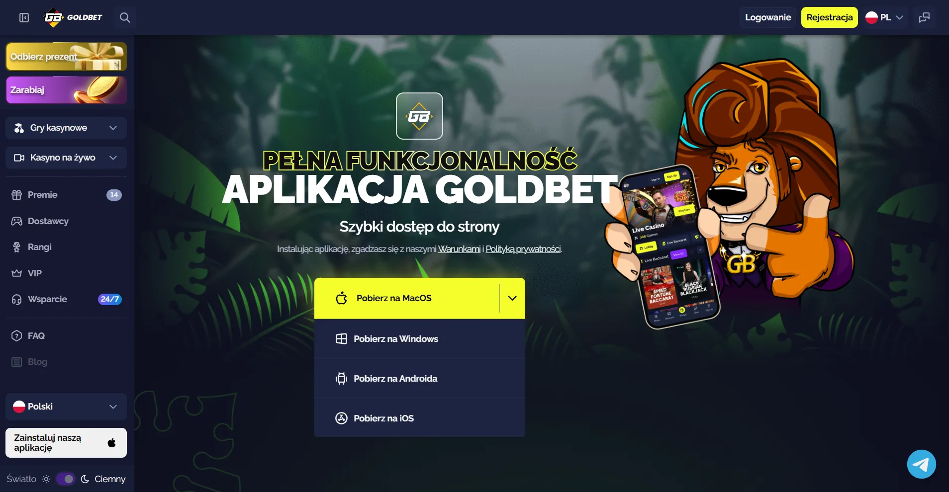 Goldbet Casino – najważniejsze funkcje platformy