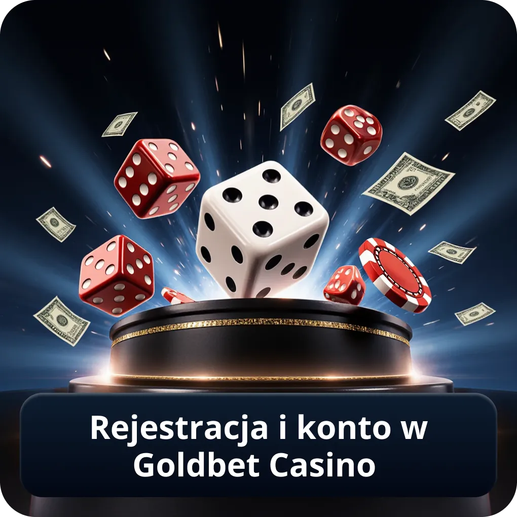 Rejestracja i konto w Goldbet Casino